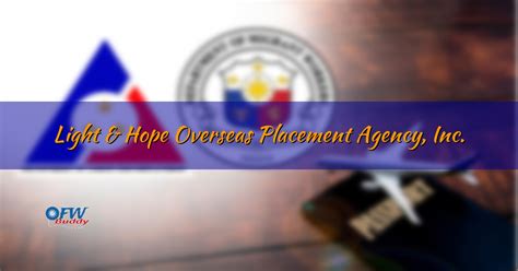 light and hope overseas placement agency photos